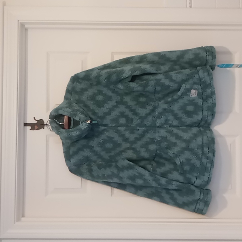 Free Country Butter Pile Faux Fur Full Zip Jacket size